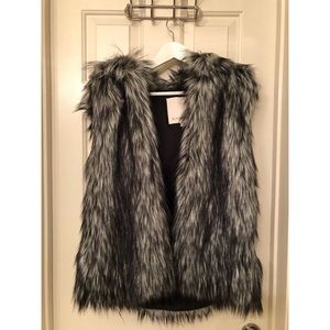 Aritzia Sunday Best ‘Ovid’ faux fur vest